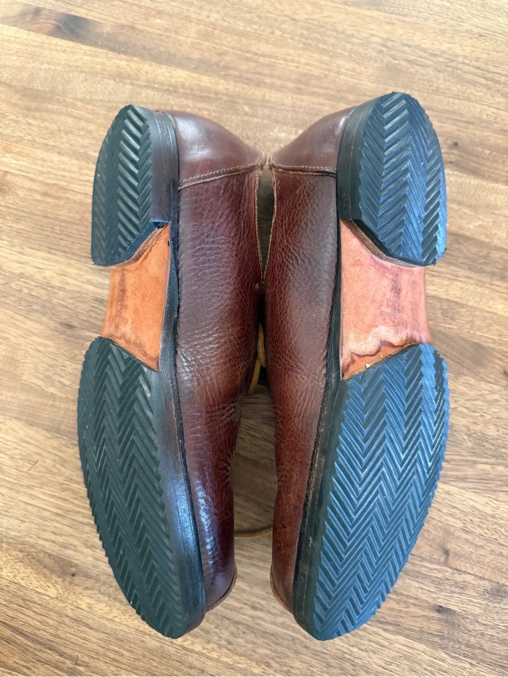 Mens Cydwoq Brown Leather Lace-Up shoes